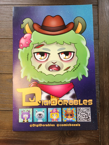 DigiDorables- Zombie Llama Poster