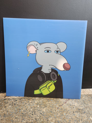 Gutter Rats Mounted Poster