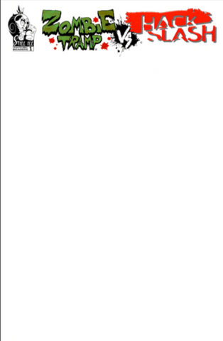 ZOMBIE TRAMP vs. HACK/SLASH #1: Blank Sketch Cover