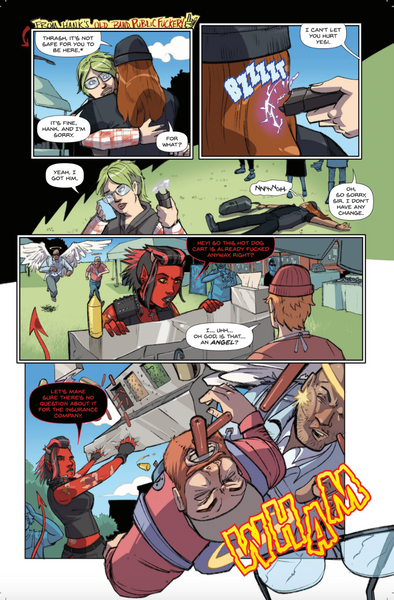 Mercy Sparx: No More Angels Left to Fall (Blaylock - Lenticular Cover)