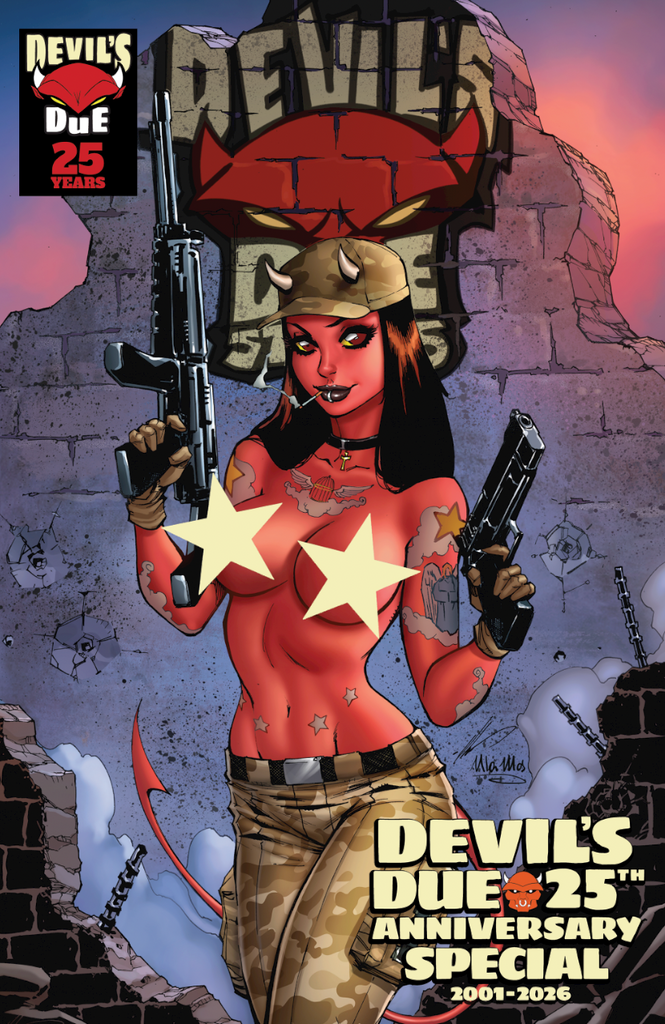 Devil's Due 25th Anniversary Special - RISQUÉ Cover 5.P (Garza)