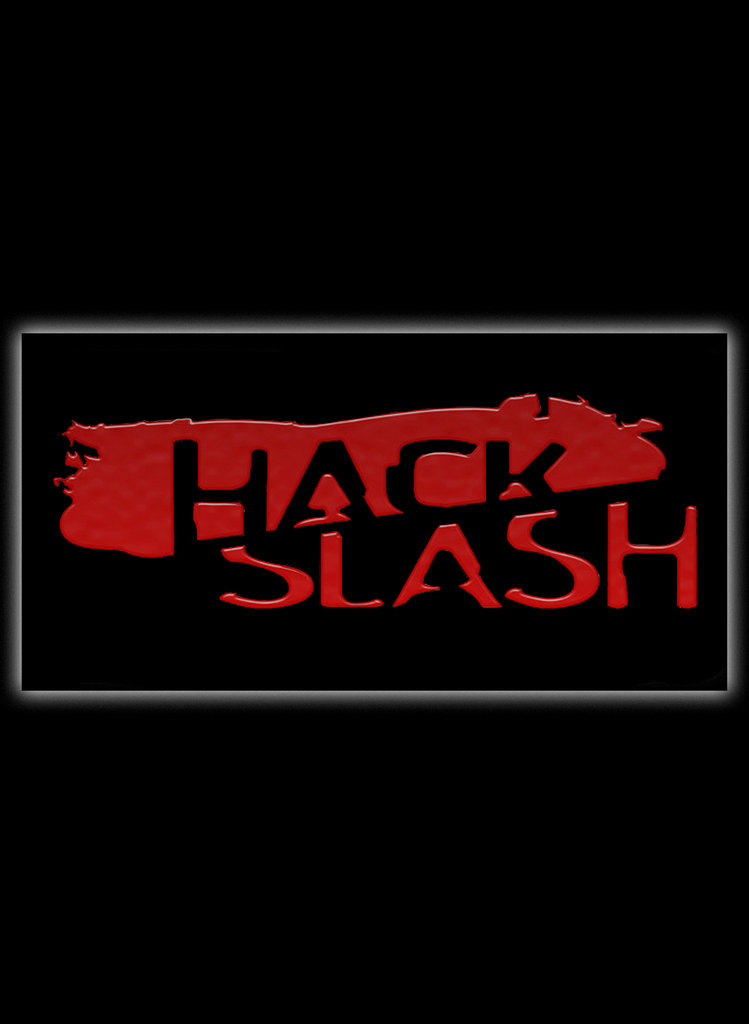 Hack/Slash Logo Sticker