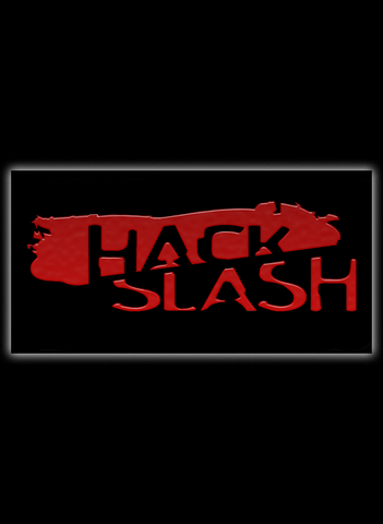 Hack/Slash Logo Sticker